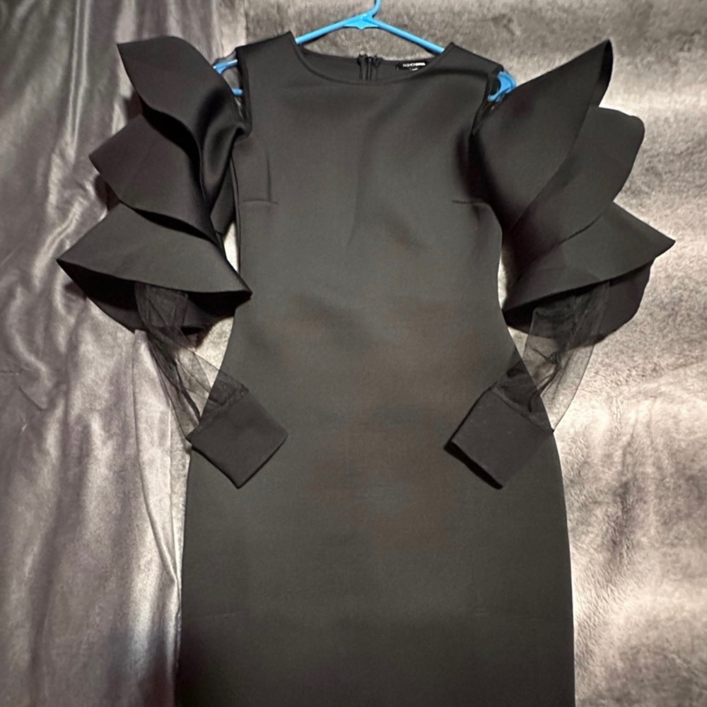 Stylish Puff Sleeve Dress